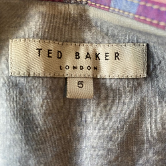 Ted Baker London Shirt Sleeved Shirt Size 5 (XL) - Picture 3 of 9